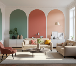 Tendances déco 2024 : quelles couleurs adopter dans votre salon