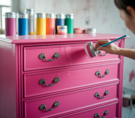 Customiser vos meubles anciens : techniques et inspirations